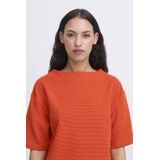 Ichi - Ihobia Ss - T-shirt - Oranje - Dames