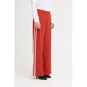 Vero Moda - Korte Jurk - Rood - 100% Viscose - Duurzaam Gemaakt