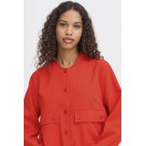 ICHI - Bomberjack - Rood - Dames - Lange Mouwen