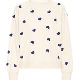 ICHI - Pullover - Ecru - Fijn Gebreid