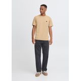 Blend - BHJUMA - T-shirt - Beige - Regular Pasvorm - Korte Mouwen