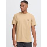 Blend - BHJUMA - T-shirt - Beige - Regular Pasvorm - Korte Mouwen