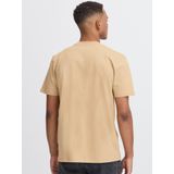 Blend - BHJUMA - T-shirt - Beige - Regular Pasvorm - Korte Mouwen
