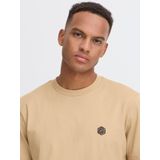 Blend - BHJUMA - T-shirt - Beige - Regular Pasvorm - Korte Mouwen