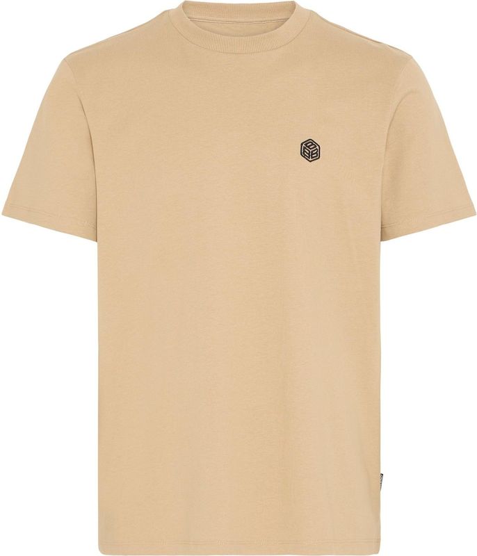 Blend - BHJUMA - T-shirt - Beige - Regular Pasvorm - Korte Mouwen