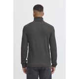 Blend - BHBASIM - Trui - Charcoal Mix - Lange Mouwen - Staande Kraag