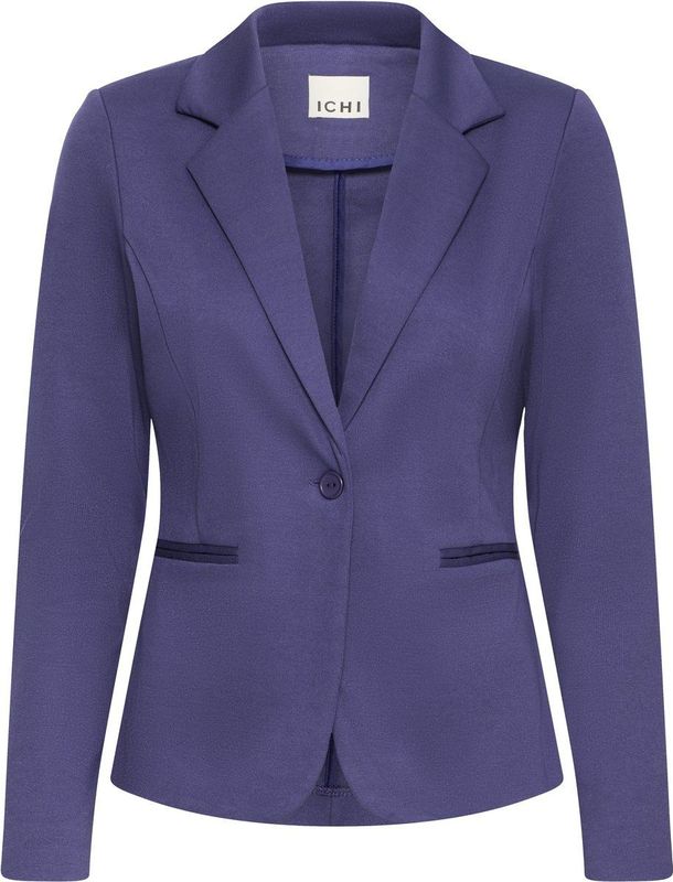 ICHI - Kate - Blazer - Indigo - Slanke Pasvorm