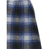 ICHI - IHWOOLY - A-lijn Rok - Blauw - Korte Lengte