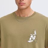 Solid - Regular T-shirt - Groen