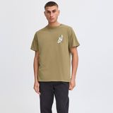 Solid - Regular T-shirt - Groen