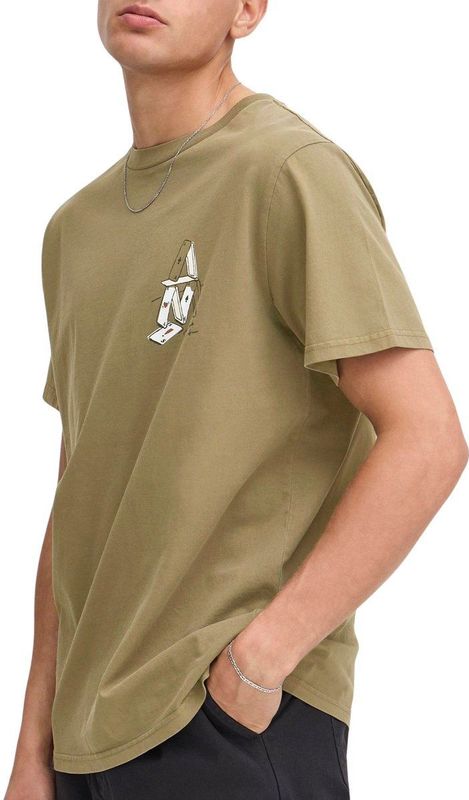 Solid - Regular T-shirt - Groen