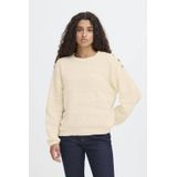 ICHI - IHASTRA - Gebreide Trui - Ecru