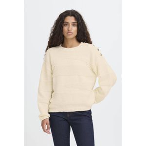 ICHI - IHASTRA - Gebreide Trui - Ecru