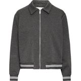 ICHI - IHKATE - Tussenjas - Antraciet/Wit