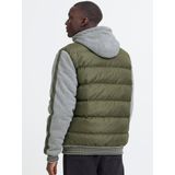 BLEND - BHERNIE - Tussenjas - Grijs Gemêleerd / Donkergroen - College Jacket