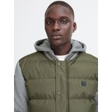 BLEND - BHERNIE - Tussenjas - Grijs Gemêleerd / Donkergroen - College Jacket