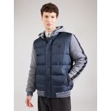 BLEND - BHERNIE - Tussenjas - Nachtblauw / Grijs Gemêleerd - College Jacket