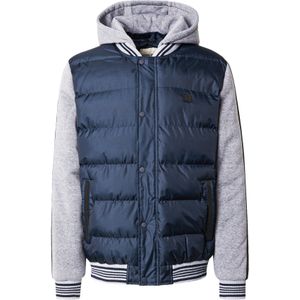 BLEND - BHERNIE - Tussenjas - Nachtblauw / Grijs Gemêleerd - College Jacket