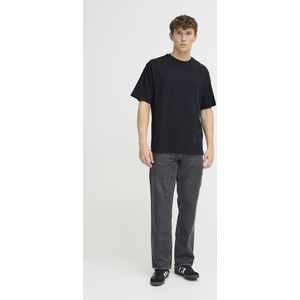 BLEND - BHFISHER - Shirt - Donkerblauw - Ronde Hals - Kwartmouw