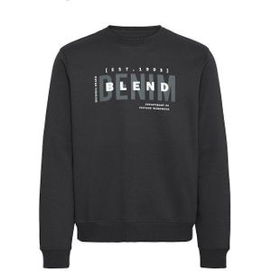 Blend - BHIB - Sweatshirt - Zwart - Lange Mouwen - Regular Fit