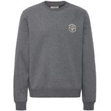 Blend - BHIBAI - Sweater - Grijs - Relaxed Pasvorm - Ronde Hals