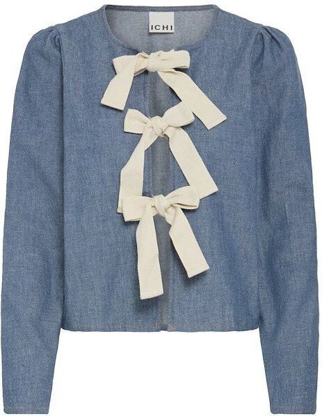 Ichi - Ihosana Ls 20124643 - Blouse - Medium Blue