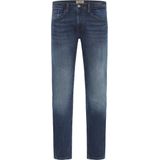 Jeans - Denim Dark Blue - Regular Fit - Ritssluiting - Steekzakken
