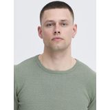 Blend - BHREDHILL - Gebreide Trui - Laurel Wreath - Ronde Hals - Lange Mouwen