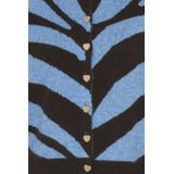 Ichi - Vest Livoni - Dames - Multi - Casual met Grafisch en Streeppatroon