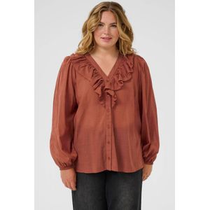 Kaffe Curve - Blouse - Bruin