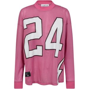 Haute L'Amitié, Dames, Tops, Roze, Maat: XS Poliester,