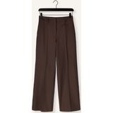 Haute L'Amitié - Premiere Plain Tall Pant - Broek - Bruin