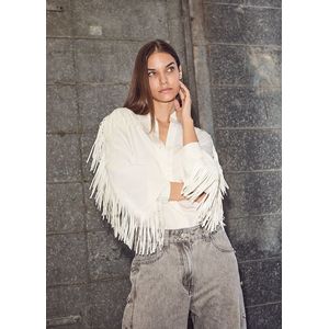 Haute L'Amitié, Dames, Blouses & Shirts, Wit, Maat: XS Viscose,