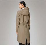 Rains - String W Parka W3 - Parka - Beige - Waterdicht