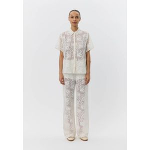 Sofie Schnoor - Blouse - Ecru - Katoen