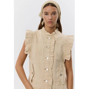 Sofie Schnoor, Dames, Jassen, Beige, Maat: XS Katoen,