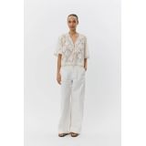 Sofie Schnoor, Dames, Broeken, Wit, Maat: XS Katoen,