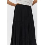 Sofie Schnoor - Alvildasw S252305 - Midi-Rok - Zwart - Polyester