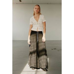 Sofie Schnoor - Alvildasw S252305 - Midi-Rok - Zwart - Polyester