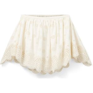 Sofie Schnoor - Geborduurde Anglaise Rok - Off White - Dames