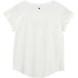 Sofie Schnoor - Zoeysw T-Shirt - Sneeuwwit - Dames - Katoen - Grafische Print