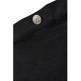 Sofie Schnoor - Mouwloze Top - Ronde Hals - Knoopdetails - Zwart - Katoen