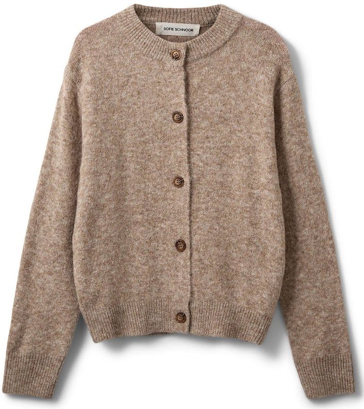 Sofie Schnoor - Vest - Beige - Fijn Gebreid