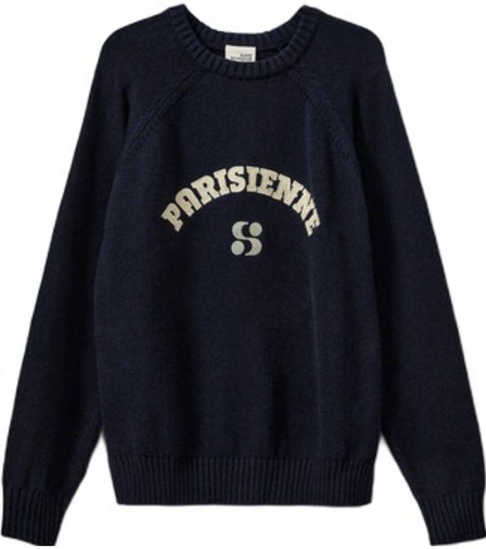 Sofie Schnoor - Fijn Gebreide Trui - Blauw