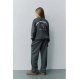 Sofie Schnoor - Sweater - Grijs - Lange Mouwen - Ronde Hals