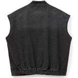 Sofie Schnoor - Denim Gilet - Zwart - Met Glitter