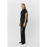 Sofie Schnoor - Denim Gilet - Zwart - Met Glitter