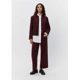 Sofie Schnoor - Spijkerjas - Donkerrood - Dames - Lange Mouwen