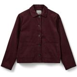 Sofie Schnoor - Spijkerjas - Donkerrood - Dames - Lange Mouwen