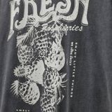 Sofie Schnoor - Zenasw T-Shirt - Zwart - Dames - Katoen